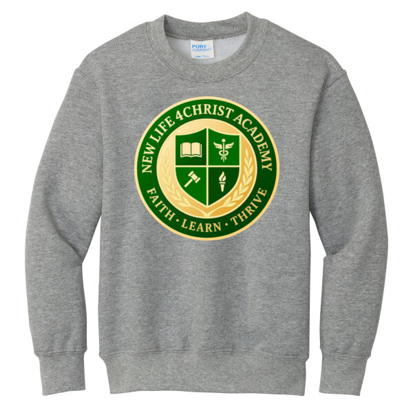 Port & Co. ® - Youth Core Fleece Crewneck Sweatshirt Thumbnail