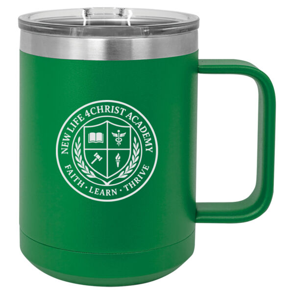 Polar Camel ® - 15 oz. Vacuum Insulated Mug with Slider Lid Thumbnail