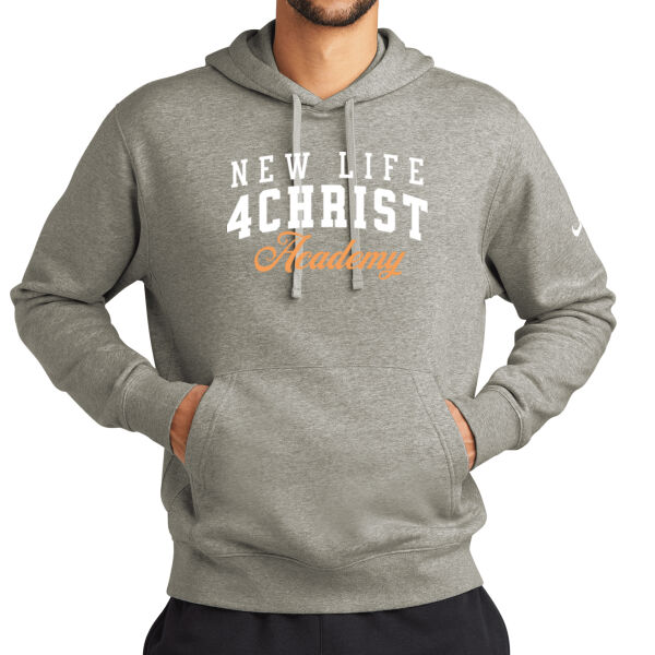 Nike ® - Club Fleece Sleeve Swoosh Pullover Hoodie Thumbnail