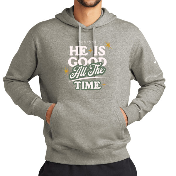 Nike ® - Club Fleece Sleeve Swoosh Pullover Hoodie Thumbnail