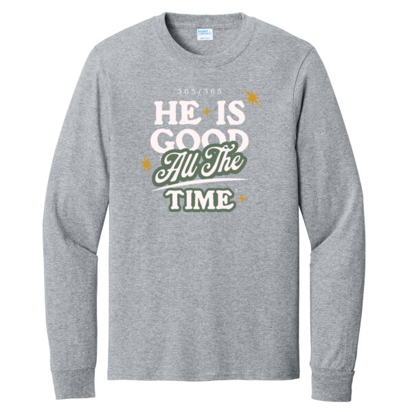 Port & Co ® - Long Sleeve Core Cotton Tee Thumbnail